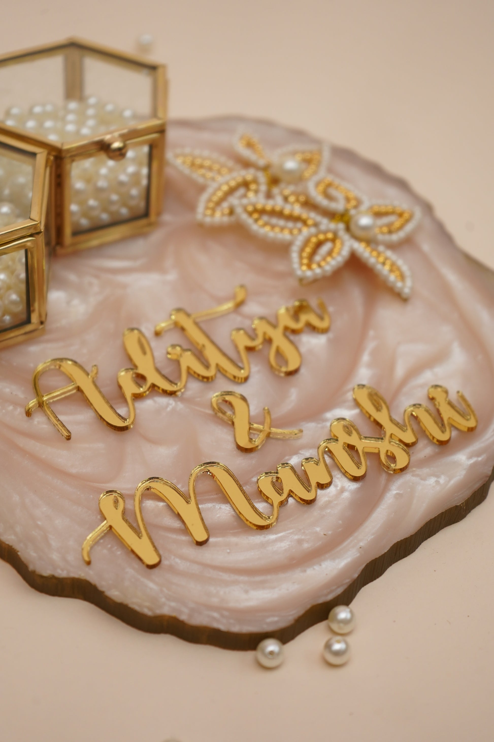 Mehr- Resin Ring Platter