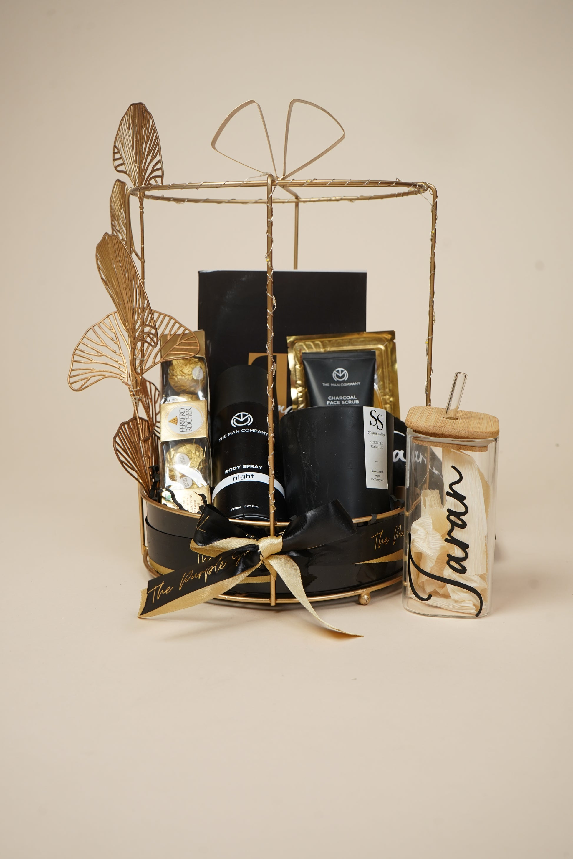 His Moment- Customised Metal Cage For Him